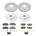 thumbnail image 2 of Power Stop Front and Rear Geomet Coated Brake Rotor and Pad Kit CRK8460, 2 of 4