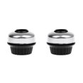 thumbnail image 3 of Ruiboury Effective Invisible Bell Loud Horn Stainless Steel Bicycle Handlebar Bell Stylish and Versatile Silver 2Set, 3 of 6