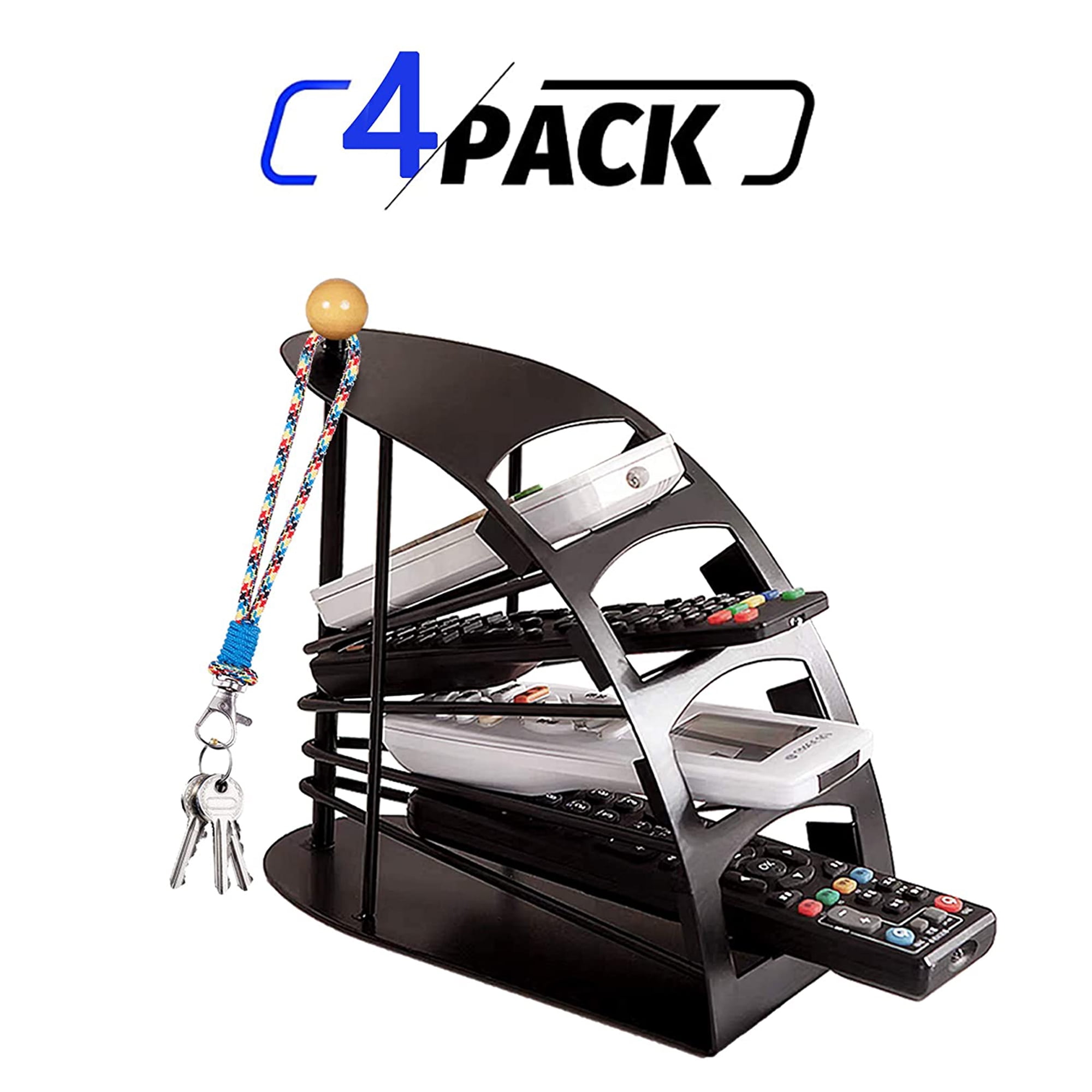 KARMAS PRODUCT Multi Remote Control Organizer Metal TV Remote Control