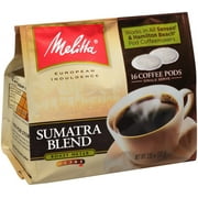 Melitta 75452 Soft Coffee Pods-Sumatra Blend (Single Pack) Soft Coffee Pods Sumatra Blend 16 Counts