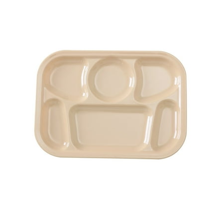 

Nessico Rectangular Compartment Tray 13 W X 9 1/2 L Melamine Tan 2 packs