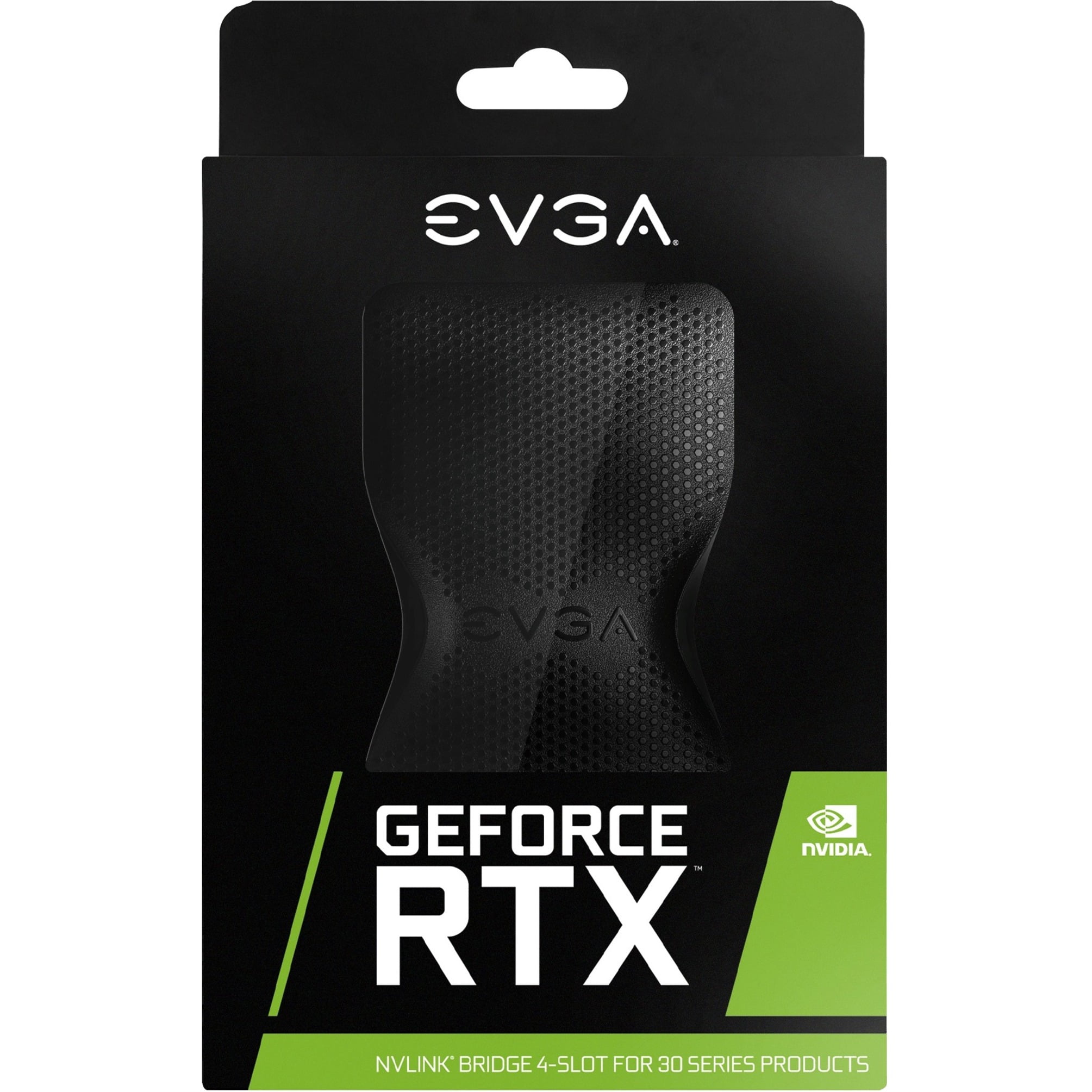 EVGA GeForce RTX NVリンクSLIブリッジ、4スロット間隔、RGB LED（100-2W-0030-LR）並行輸入 EVGA GeForce RTX NV Link SLI Bridge, 4-Slot Spacing, RGB LED (100