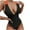 Black, variant on Save up to 65% Sexy Women Fashionable Bikini Solid Hollow Out Piece Swimwear Swimsuit Summer Beach Casual Beachwear Set