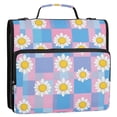 thumbnail image 5 of FORMRS Zipper Binder with Shoulder Strap 2-inch Ring 500 Sheet Capacity File Bag, Playful Daisy, 5 of 5
