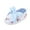 White, variant on LYCAQL Baby Shoes Bow Soft Floral Walking Girls Soft Non-Slip Shoes Shoes First Sandals Baby Baby Shoes Boys Slip on Tennis Shoes (Blue, 6-9 Months)
