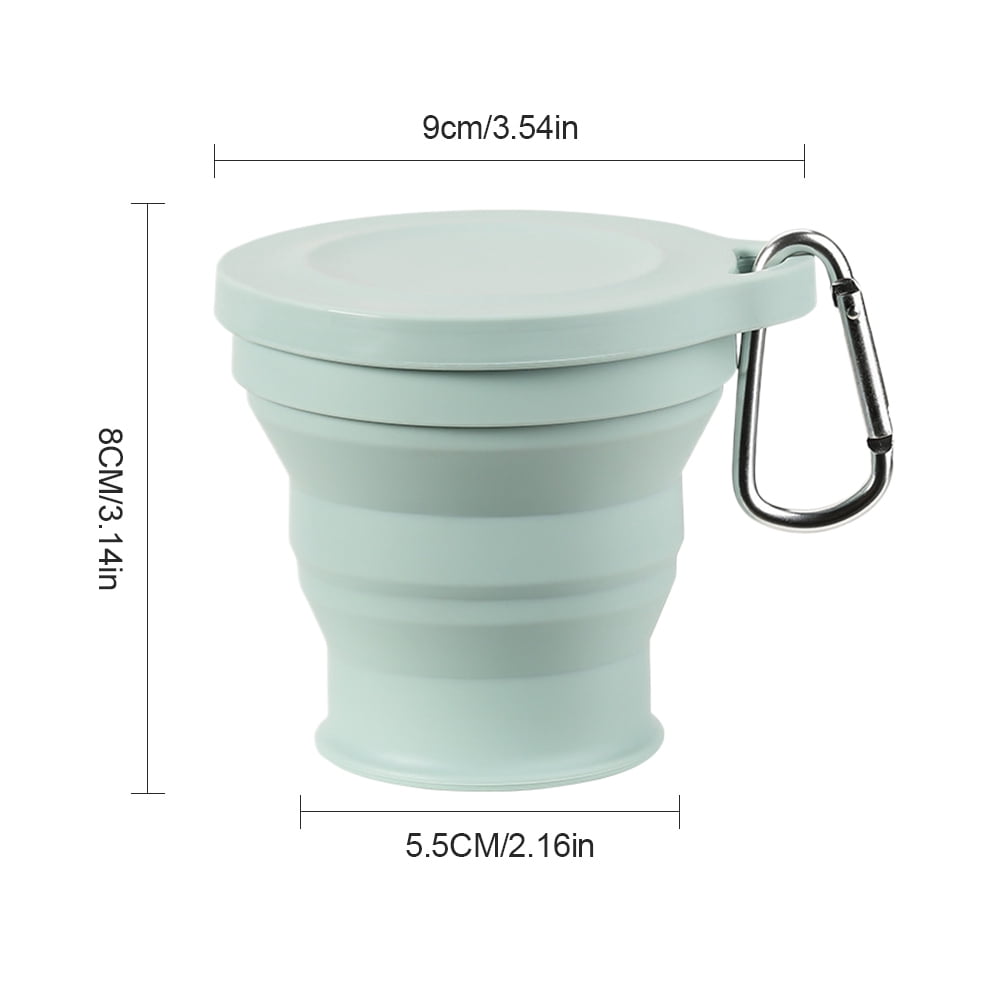 Vaso Trail Running Vasos Plegables, Vaso De Viaje Plegable De Silicona, Taza Plegable Vaso Plegable Silicona
