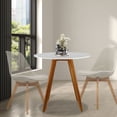 thumbnail image 4 of Mesa de Comedor Frankfurt Mundo In Circular Blanco 80 cm, 4 of 8
