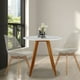 thumbnail image 4 of Mesa de Comedor Frankfurt Mundo In Circular Blanco 80 cm, 4 of 8