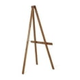 thumbnail image 3 of Natural Wood Rustic Art Easel Adjustable Height Stand Tripod Wooden Display for Artist Drawing Painting Canvas Holder Welcome Wedding Sign 23.43x62.80 Inches, 3 of 7