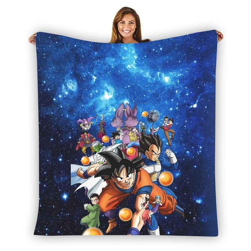 Dragon Ball Super Destruction Gods Goku Vegeta Blanket