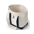thumbnail image 2 of Lands' End Small Natural Open Top Long Handle Canvas Tote Bag, 2 of 3