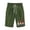 Army Green 01, variant on QQAMB Shorts for Women Independence Day Print Elastic Waist Drawstring Summer Loose Casual Shorts with Pockets Khaki XL