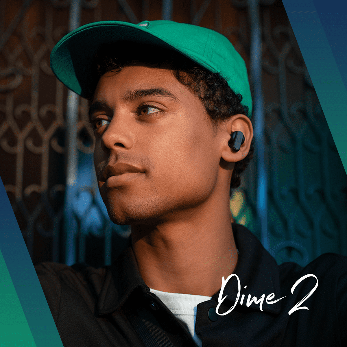 Skullcandy Dime XT 2 True Wireless In-Ear Earbuds, Blue/Green
