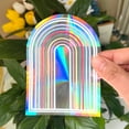 thumbnail image 2 of Sun Catcher Pvc Glass Stickers Sun Catcher Rainbow Prisms Sticker Sunlight Decal, 2 of 7