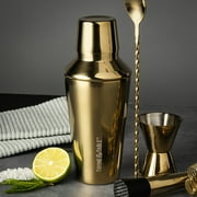 Thyme & Table Stainless Steel Gold Cocktail Shaker