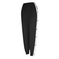 thumbnail image 2 of Womens Pant Tear Away Warm Up Active Workout Tapered Sweatpant Leisure Comfortable Trousers, 2 of 6