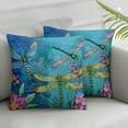 thumbnail image 5 of Dragonfly Garden Spring Pillow, 5 of 7