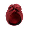 thumbnail image 3 of Women Headscarf Solid Color Bow-knot Soft Breathable Hat Retro Headwrap for Ladies Hair One Size, 3 of 6