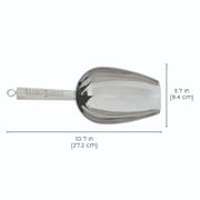 Harry Barker Heavy Duty Metal Dog Food Scoop, Silver, O/S
