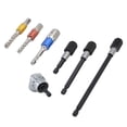 thumbnail image 4 of 7Pcs Impact Grade Power Hand Tools Set, Chrome Vanadium Steel, Magnetic Socket Hex Shank Extension Rod Drill Adapter, 4 of 9