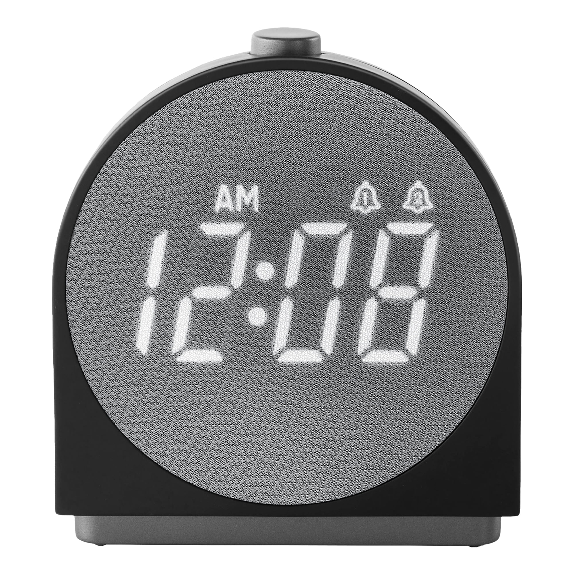 Better Homes & Gardens Super-Fast Charging Digital Alarm Clock with Fabric Display