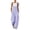 Purple #32, variant on WULMLEO Women Long Casual Loose Cargo Bib Pants Overalls Baggy Rompers Outdoor Hiking Wide Leg Jumpsuits with Pockets Purple L