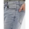 thumbnail image 5 of No Boundaries Men's & Big Men's Straight Fit Jeans with Stretch, 5 of 5