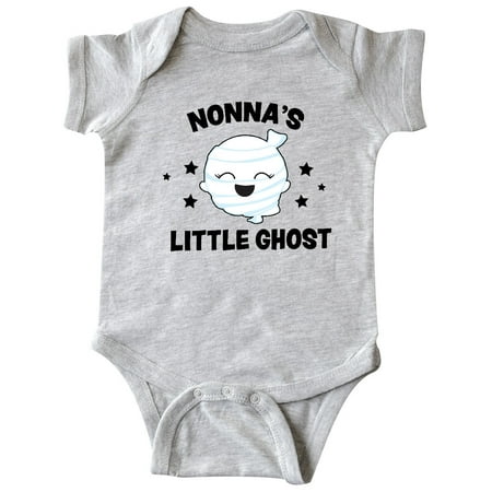 

Inktastic Cute Nonna s Little Ghost with Stars Gift Baby Girl Bodysuit