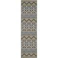 thumbnail image 6 of SAFAVIEH Veranda Luwig Southwestern Indoor/Outdoor Runner Rug, 2'3" x 8', Blue/Cream, 6 of 10