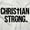 White, variant on Christian Strong Religious Faith Zip Up Hoodie Men's Women's Brisco Brands S
