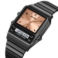 thumbnail image 3 of Women's Vintage Digital Watch with Clear Display, Stainless Steel Strap, Alarm and Stopwatch Functions for Daily Casual Wear, 3 of 5