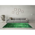 thumbnail image 3 of Ahgly Company Indoor Rectangle Oriental Green Industrial Area Rugs, 4' x 6', 3 of 4