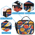 thumbnail image 3 of Herdesigns Basketball Backpack with Lunch Box Sports Theme Lightweight Large Travel Work Laptop Backpacks Set Casual Daypacks, 3 of 8