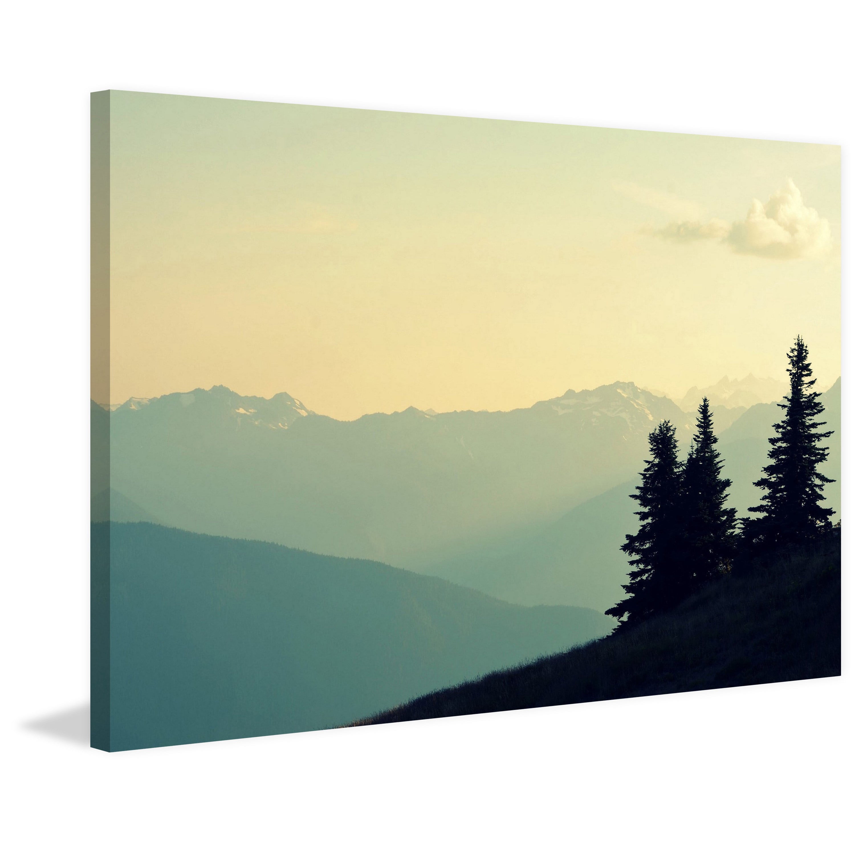 Marmont Hill "What a Wonderful World" by Robert Dickinson Painting Print on Canvas