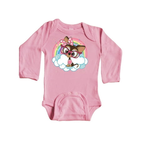 

Inktastic Chihuahua Gifts for Girls Gift Baby Girl Long Sleeve Bodysuit