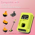 thumbnail image 4 of PGENDAR Ryobi 12V-18V Charger for Ryobi One+ Lithium Ni-Cad Ni-Mh Battery P102 P108 P189 P197 P103 P105 P107 P190 P191 PBP002 PBP005, 4 of 8