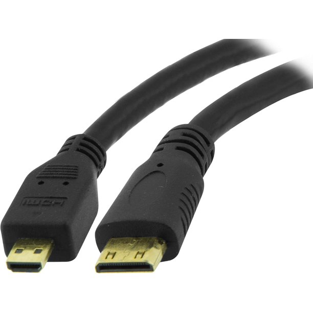 GE 6ft 4K Mini HDMI to HDMI Cable