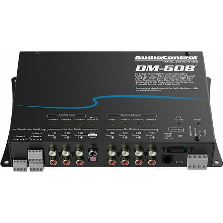 AudioControl - 8-Channel Digital Matrix Processor - Black