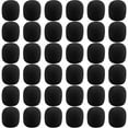 thumbnail image 1 of 50pcs Microphone Covers Sponge Microphone Covers Microphone Windscreen Sponge Covers, 1 of 8