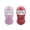 2, variant on 2 Pack Breathable Face Mask Red White for Outdoor Sports Running Cycling
