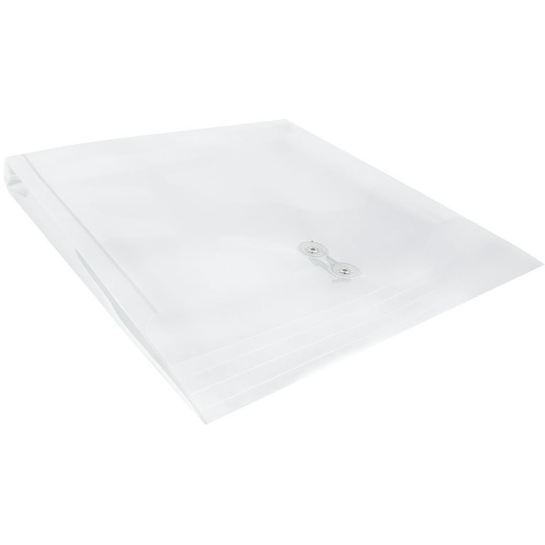 Fabric Edged Clear Plastic Envelopes - Dream Products