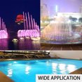 thumbnail image 3 of 18W Led Pool Light, Underwater Swimming Pool Light for Inground Pools, AC 12V Water Resistant Wall Mounted Swimming Pool Light Fixture, Inground Pool Light, Easy Installation, 3 of 7