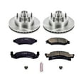 thumbnail image 3 of Power Stop Front Stock Replacement Brake Pad and Rotor Kit KOE2578, 3 of 8