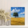 thumbnail image 2 of Qisvanset 12x16 Inch Black and White Cat with Wine & Cheese Canvas Print Wall Art, 2 of 5
