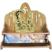 MS ENTERPRISE Wooden Beautiful Plywood Mandir Pooja Room Home Decor Office OR Home Temple Wall Hanging Product (2),BTS003,X-Large