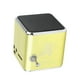 thumbnail image 5 of Mini altavoz reproductor de música portátil radio FM PC moda compatible con tarjeta TF y disco U verde, 5 of 15