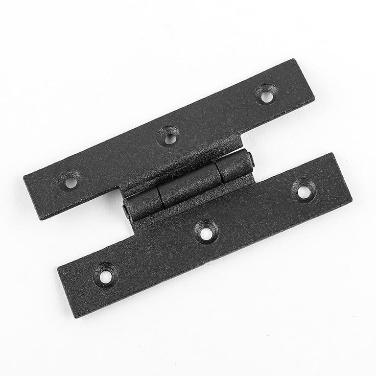 Black Heart Shaped Gate Latches Wrought Iron Set of 4 Renovators Supply