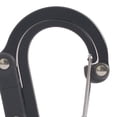 thumbnail image 2 of TNOBHG Storage Clip Multifunctional Carabiner Hanging Buckle Strong Load-bearing Aluminum Alloy Versatile Rotating D-type Carabiner Clip, 2 of 8
