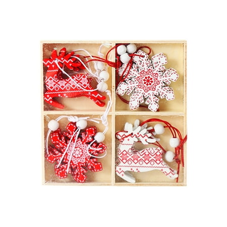 

Home Decor 2022 Painted Wooden Combination Set Angel Christmas Tree Decoration Small Pendant Room Decor Wall Bedroom