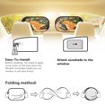thumbnail image 5 of Yuyamidu Dinosaur Auto Window Sunshades Space Car Window Shades 2 Pack Car Window Sun Shades Easy to Install Sunshade for Car Window Baby Block UV Ray, Lighting and Glare, 5 of 7